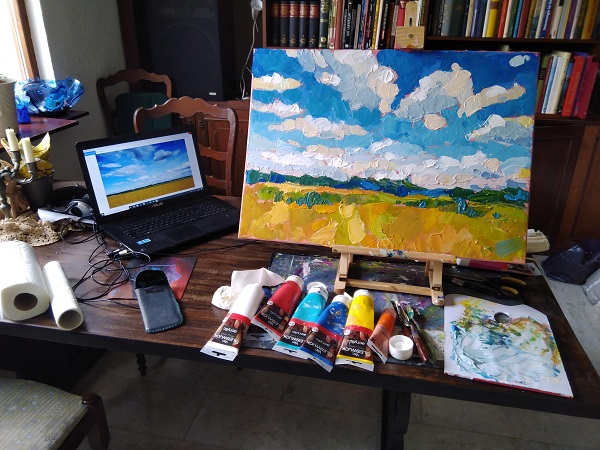 Acrylmalerei