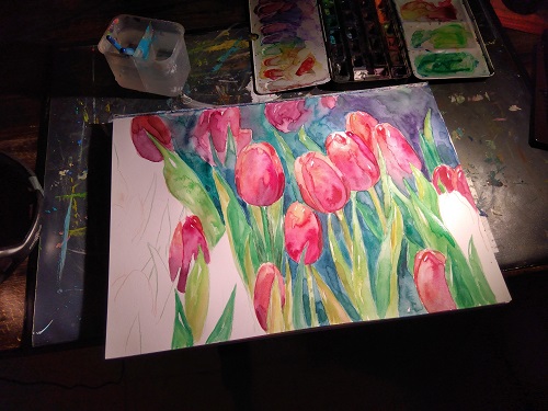 Aquarellmalerei