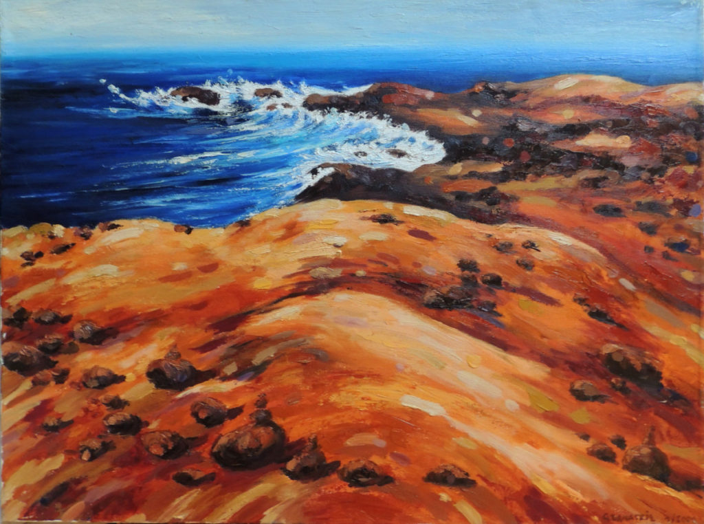 Nakalele, Öl auf Leinwand, 50 x 70 cm